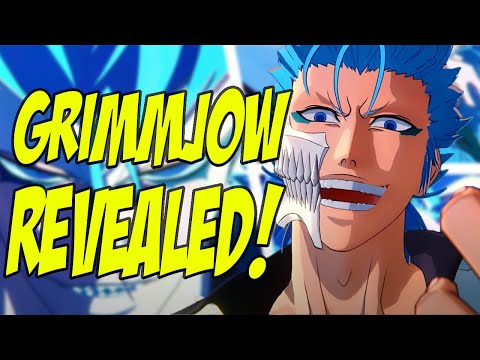 GRIMMJOW CHARACTER TRAILER REVEAL AND REACTION! BLEACH: REBIRTH OF SOULS