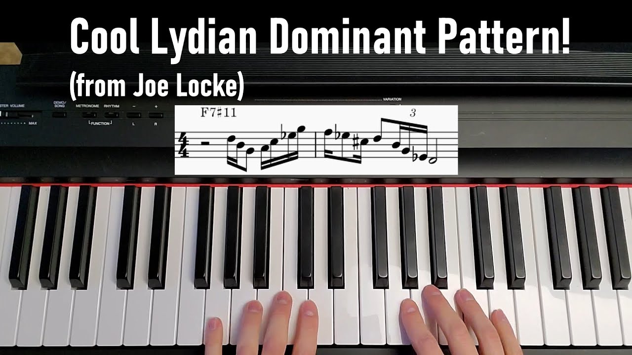 Lessons with Eric #7 - Lydian Dominant Pattern!