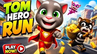 Tom Hero Run Gameplay 🔥 | Super Fast Run & Gold Chase 🏃‍♂️💰 | Best Mobile Game#GamingVideo #RunGa screenshot 2