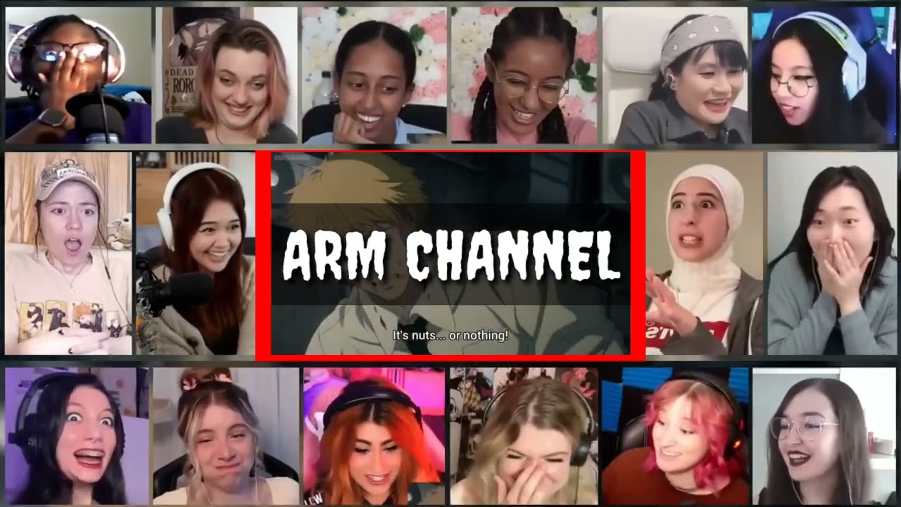 Cute Girls Reacting Chainsaw Man  Episode 2 | Chainsaw Man Episode 2 Reaction Mashup |  #chainsawman