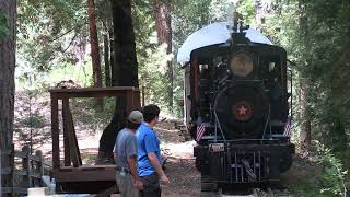 Steam Trains in the Forest! ~ Nevada County Narrow Gauge RR Museum!