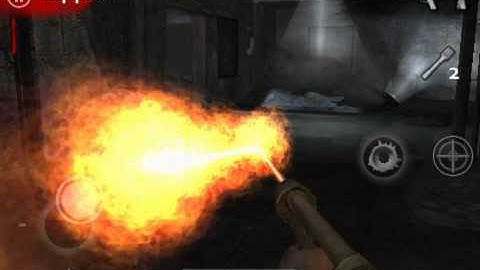 Infinite Flamethrower on call of duty zombies iPod