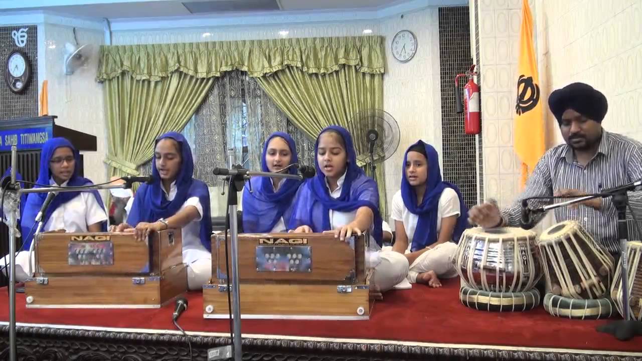 GURPURI GIRLS JATHA - HAR KA NAAM RIDEH NIT DHIAYEE
