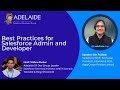 Best practices for salesforce admin and developer  adelaide sf dev group