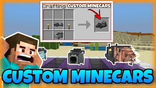 Minecraft But We have Custom Minecars | Custom minecar addon | Minecraft 1.19 Add-ons | In Hindi screenshot 4