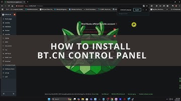 How to Install BT.CN Control Panel on your VPS or Dedicated Server