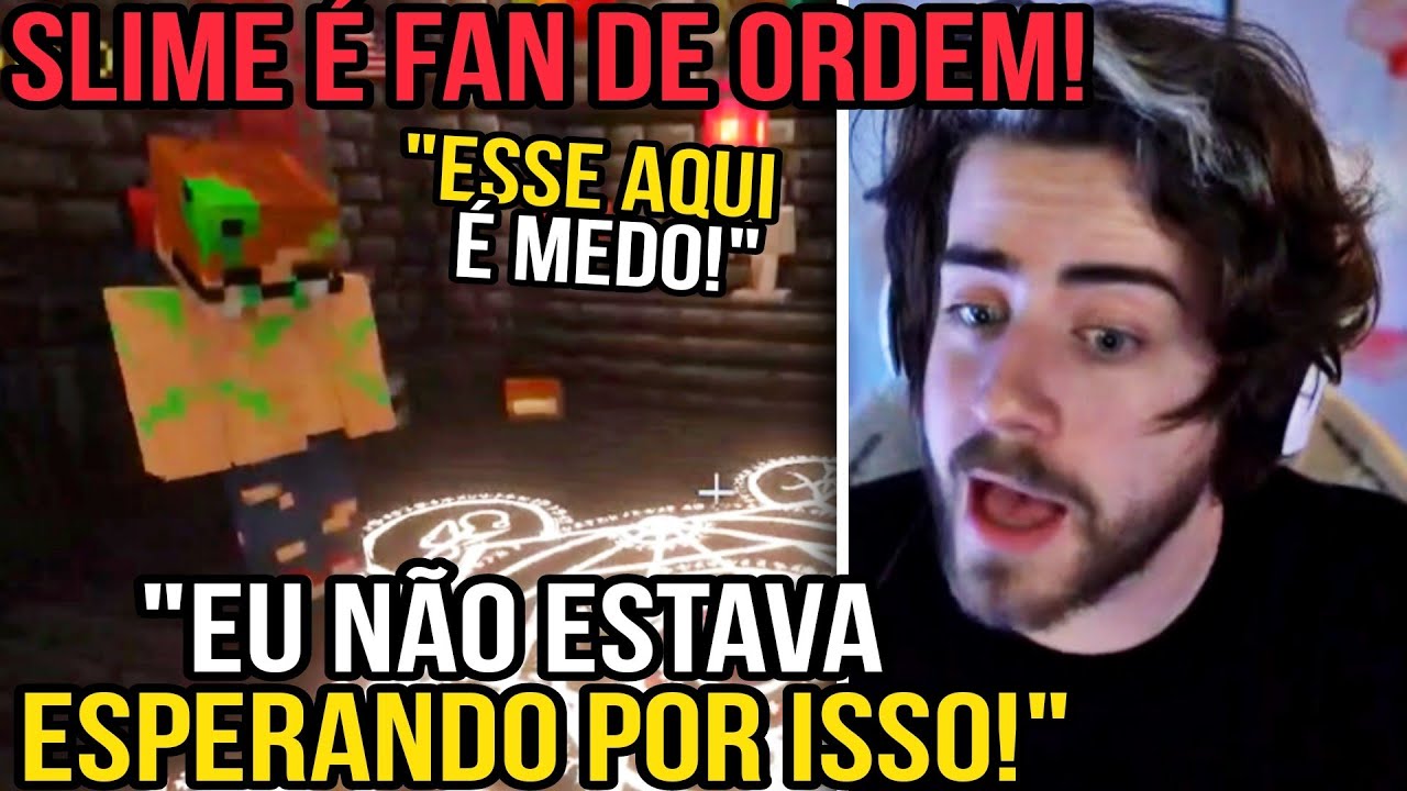 CELLBIT DESCOBRINDO QUE O SLIME É FÃ DO ORDEM PARANORMAL (Legendado) | QSMP