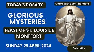 HOLY ROSARY FOR SUNDAY 🙏Today’s rosary April 28, 2024| -Daily Virtual Rosary Glorious Mysteries