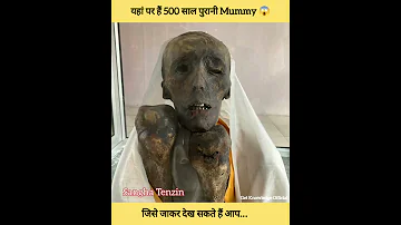 भारत के इस मंदिर में मौजूद हैं Mummy | Egyptian Mummy | #shorts