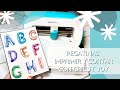 PEGATINAS Imprimir y cortar con CRICUT JOY