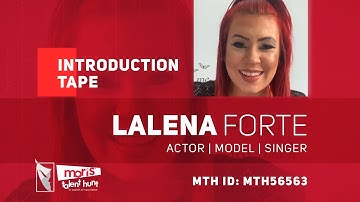 LALENA FORTE -ACTOR | MODEL MTH56563 Introduction Video