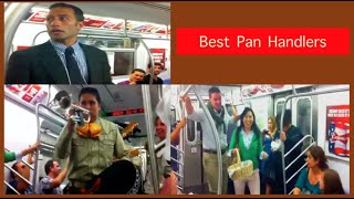 Best Panhandlers on a Subway Train 😂