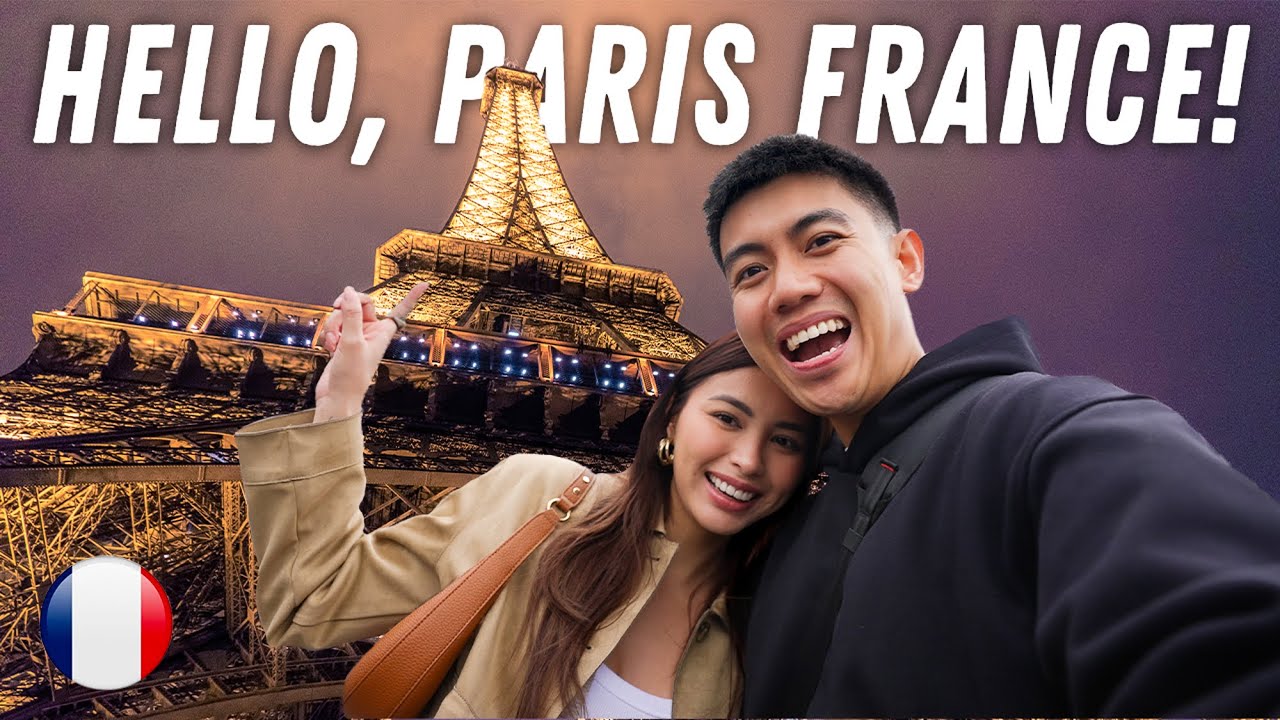 First day in PARIS, FRANCE 🇫🇷 The city of love!