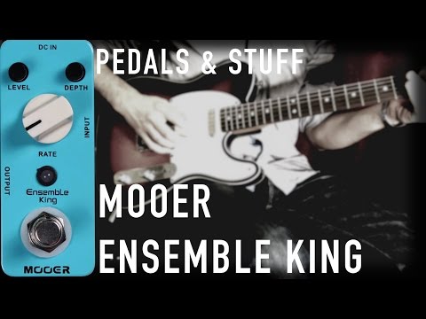 Mooer Ensemble King analog chorus guitar pedal demo