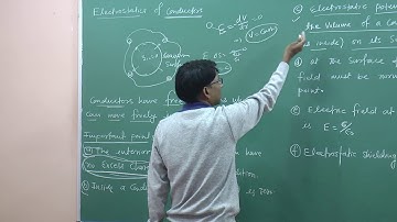 CBSE Physics - Best way to understand the conductors ( Electrostatics ) by SSI sir B.Tech. IIT Delhi