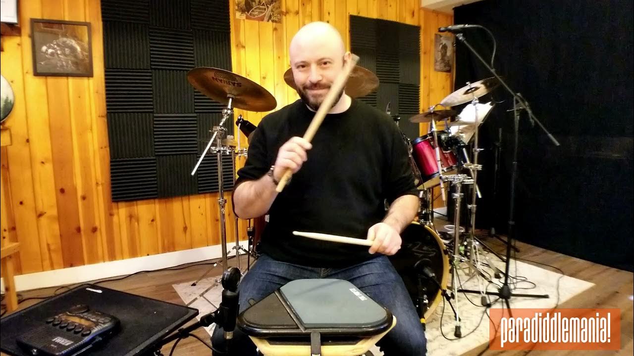 Flam Exercise Using Paradiddles (Paradiddlemania! Flams Ex. 13) YouTube