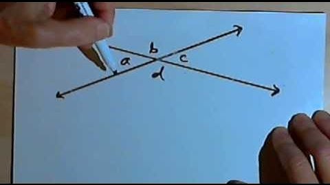 Proof that Vertical Angles are Equal 128-2.8