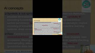 AI Symbolic & Sub symbolic Approach #artificialintelligence #ISO22989 #iso42001 #fundamental