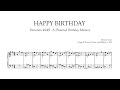 A Distorted Birthday Memory | Happy Birthday Variations