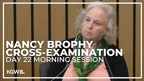 Nancy Brophy murder trial: Day 22, morning session...