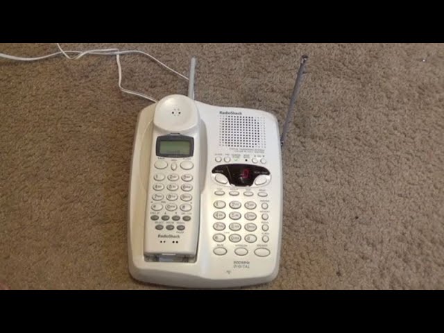 Radio Shack Cordless Wall Phones RadioShack Cordless Home Telephones