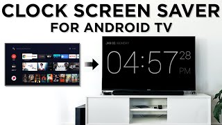 Best Clock Screen Saver For Android TV | Mi Box | Mi TV Stick | Mi TV screenshot 2