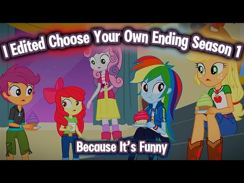 I Edited Choose Your Own Ending Season 1 Because It’s Funny | MLP ...