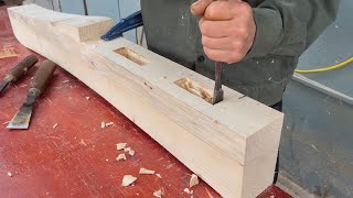 StepByStep Woodworking Instructions To Create Unique Table And Chair Sets  Cheap Wood Processing