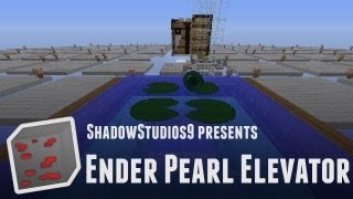 Easiest & Best Ender Pearl Elevators