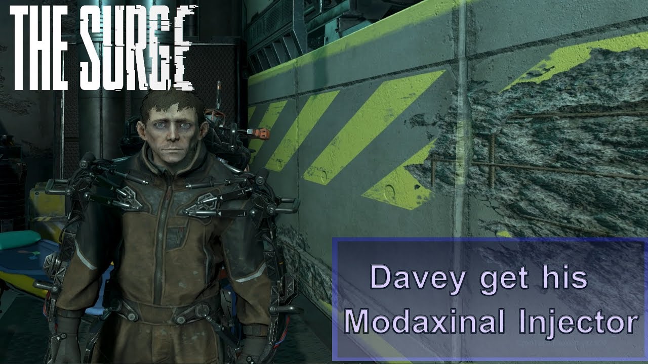 The Surge Davey Quest Modaxinal Injector Implant Youtube