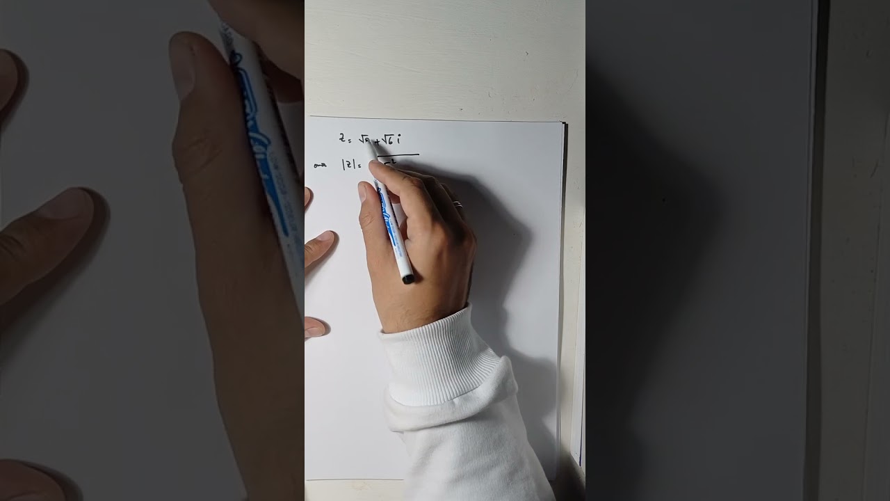 la forme trigonométriques d'un nombre complexe || part 2