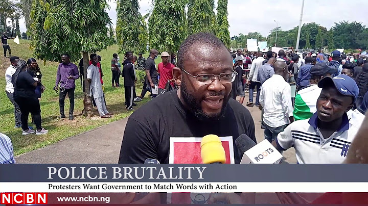 #EndSars: Protesters Storm The National Assembly, Abuja, Nigeria