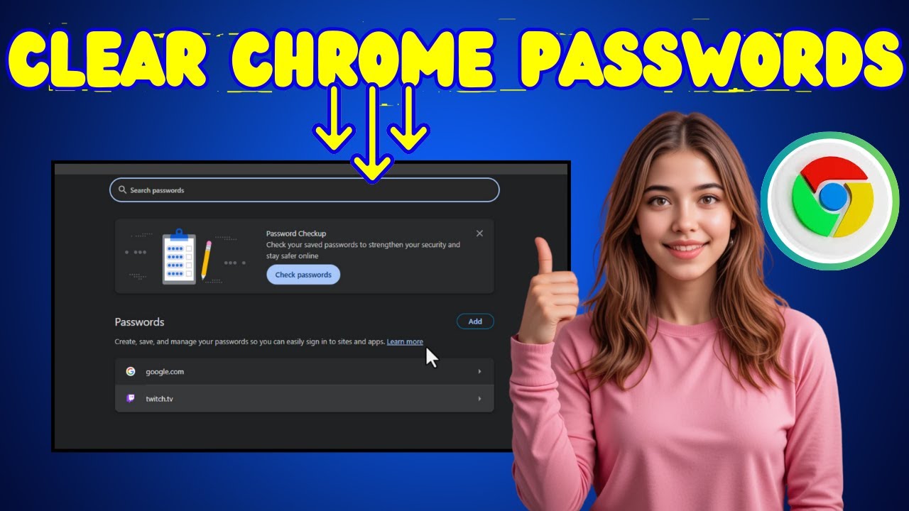 Как удалить пароли в Google Chrome | Быстрое и безопасное руководство (2025)