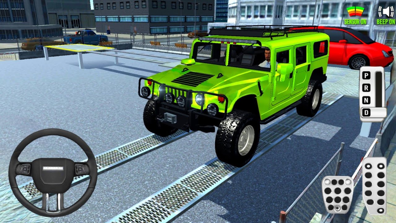 Random Extreme Parking Levels with Hummer H1 | Master of Parking SUV Ultra Hard Episode 61