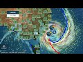Severe Weather Update: cold fronts affecting SE Australia & developing coastal low, 20 May 2020