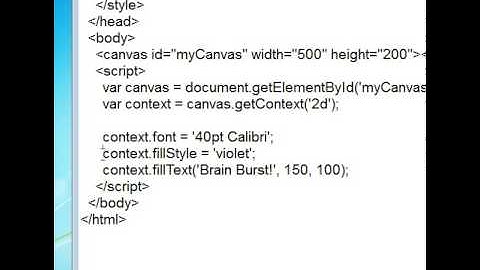 HTML5 Text Font, Style and Color