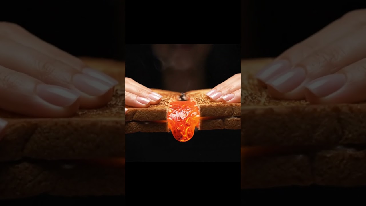Delicious lava grilled cheese sandwich🥪🧀