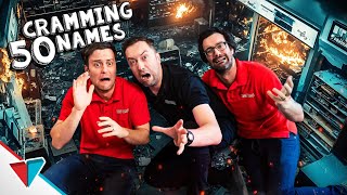 Cramming As Many Fan Names Into 1 Skit As Possible