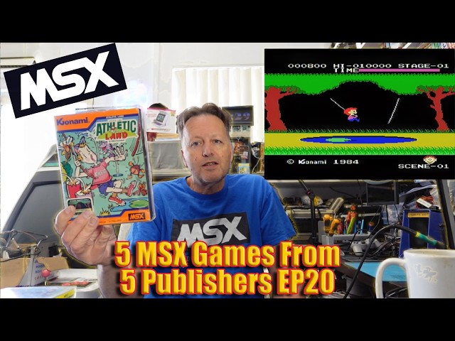 5 MSX Games From 5 Publishers (Zaxxon, Adv of Kitten, Auf
