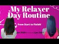 My Relaxer Day Routine | Relaxed Hair Care