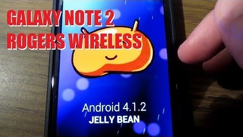 Samsung Galaxy Note 2 - Jelly Bean 4.1.2 UPDATE!