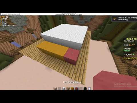 Buildbattle მეგონა სამეულში გავიდოდი