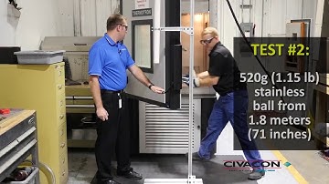 CivaCommand Monitor Drop Test