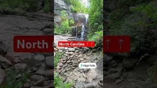North Carolina 📍📍🥾🥾#travel #nature #usa #hiking #waterfall