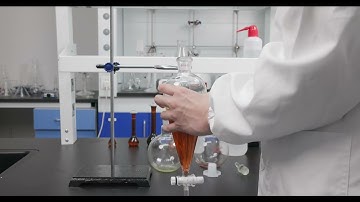 How to Use StonyLab Heavy Wall Conical Separatory Funnel with 24/40 Joints and PTFE Stopcock