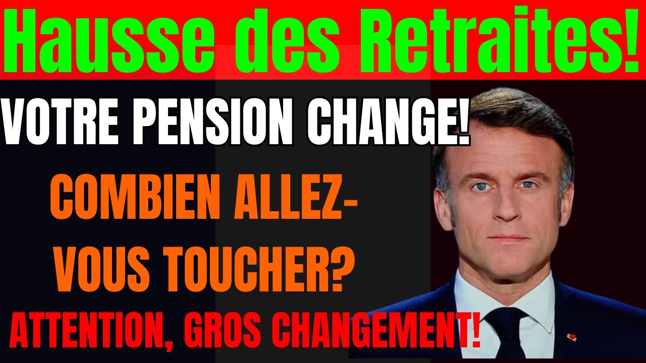 Nouveau calcul des retraites en 2025 — Découvrez combien vous allez toucher !