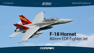 E-flite® F-18 Hornet 80mm EDF BNF Basic & PNP Jet