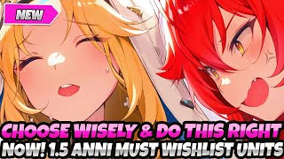 *CHOOSE WISELY & DO THIS RIGHT NOW!!* NEW 1.5 ANNI MUST WISHLIST UNITS APRIL (Nikke Goddess Victory)