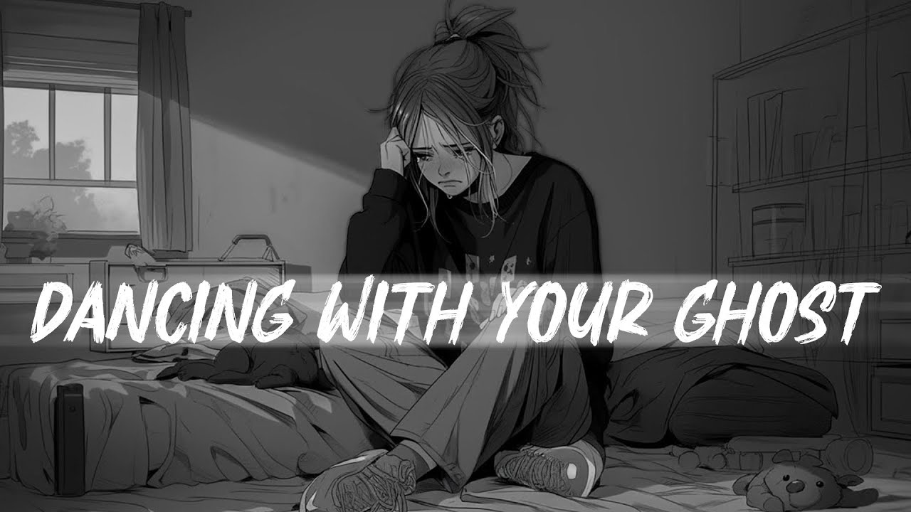 Dancing With Your Ghost Lyrics (𝙨𝙡𝙤𝙬𝙚𝙙 + 𝙧𝙚𝙫𝙚𝙧𝙗) - Late Night