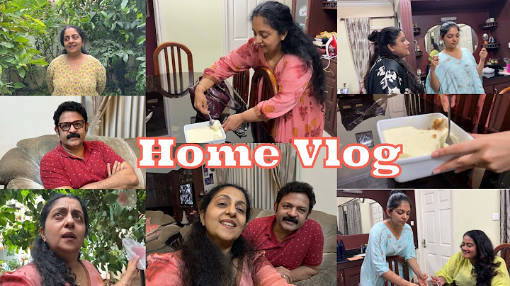 Home vlog | Sindhu Krishna
